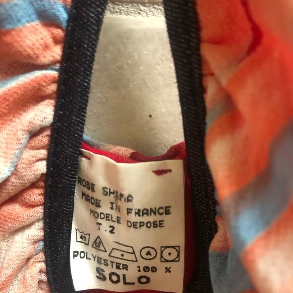 Robe Shama Stretch Crinkle Keyhole Dress S - Picture 2 of 14